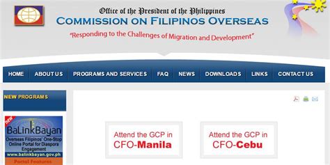 www.cfo.gov.ph appointment
